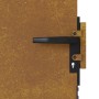 Puerta de jardín acero corten 85x75 cm de vidaXL, Puertas de jardín - Ref: Foro24-153256, Precio: 103,19 €, Descuento: %