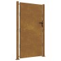 Puerta de jardín acero corten 105x180 cm de vidaXL, Puertas de jardín - Ref: Foro24-153266, Precio: 287,31 €, Descuento: %