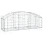 Galvanized iron arch-shaped gabion basket 150x50x40/60 cm by vidaXL, Pots and planters - Ref: Foro24-153452, Price: 34,96 €, ...