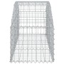 Galvanized iron arch-shaped gabion basket 150x50x40/60 cm by vidaXL, Pots and planters - Ref: Foro24-153452, Price: 34,96 €, ...