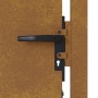 Puerta de jardín acero corten 105x180 cm de vidaXL, Puertas de jardín - Ref: Foro24-153266, Precio: 287,31 €, Descuento: %