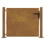 Puerta de jardín acero corten 105x80 cm de vidaXL, Puertas de jardín - Ref: Foro24-153262, Precio: 132,99 €, Descuento: %