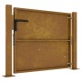 Puerta de jardín acero corten 105x80 cm de vidaXL, Puertas de jardín - Ref: Foro24-153262, Precio: 132,99 €, Descuento: %