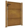 Puerta de jardín acero corten 105x155 cm de vidaXL, Puertas de jardín - Ref: Foro24-153265, Precio: 281,99 €, Descuento: %