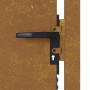 Puerta de jardín acero corten 105x155 cm de vidaXL, Puertas de jardín - Ref: Foro24-153265, Precio: 281,99 €, Descuento: %