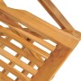 Folding garden chairs 4 pcs solid teak wood 55x62x90 cm by vidaXL, Garden chairs - Ref: Foro24-3155067, Price: 273,24 €, Disc...