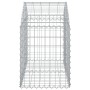 Galvanized iron arch-shaped gabion basket 100x50x60/80 cm by vidaXL, Pots and planters - Ref: Foro24-153433, Price: 30,60 €, ...