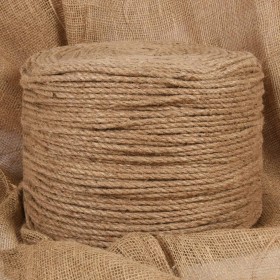 Jute rope 100 m long and 6 mm thick by vidaXL, Ropes and metal cords - Ref: Foro24-153740, Price: 22,60 €, Discount: %