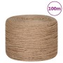 Cuerda de yute 100 m de longitud y 6 mm de grosor de vidaXL, Sogas y cuerdas metálicas - Ref: Foro24-153740, Precio: 22,78 €,...