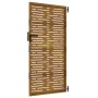 Puerta de jardín acero corten diseño cuadrado 85x200 cm de vidaXL, Puertas de jardín - Ref: Foro24-153249, Precio: 215,99 €, ...