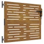 Puerta de jardín acero corten diseño cuadrado 85x100 cm de vidaXL, Puertas de jardín - Ref: Foro24-153245, Precio: 131,58 €, ...