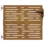 Puerta de jardín acero corten diseño cuadrado 85x100 cm de vidaXL, Puertas de jardín - Ref: Foro24-153245, Precio: 131,58 €, ...