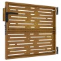 Puerta de jardín acero corten diseño cuadrado 85x100 cm de vidaXL, Puertas de jardín - Ref: Foro24-153245, Precio: 131,58 €, ...