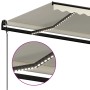 Toldo automático con LED sensor de viento crema 600x350 cm de vidaXL, Toldos - Ref: Foro24-3069252, Precio: 979,07 €, Descuen...