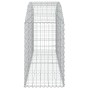 Galvanized iron arch-shaped gabion basket 200x50x80/100cm by vidaXL, Pots and planters - Ref: Foro24-153474, Price: 58,56 €, ...