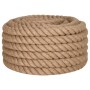 Jute rope 10 m long and 40 mm thick by vidaXL, Ropes and metal cords - Ref: Foro24-153776, Price: 82,69 €, Discount: %