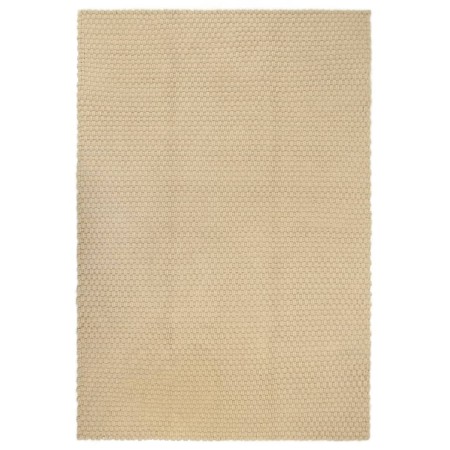 Alfombra rectangular algodón natural 200x300 cm de vidaXL, Alfombras - Ref: Foro24-345114, Precio: 173,86 €, Descuento: %