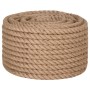 Jute rope 100 m long and 16 mm thick by vidaXL, Ropes and metal cords - Ref: Foro24-153763, Price: 89,43 €, Discount: %