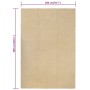 Alfombra rectangular algodón natural 200x300 cm de vidaXL, Alfombras - Ref: Foro24-345114, Precio: 173,86 €, Descuento: %