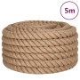 Cuerda de yute 5 m de longitud y 36 mm de grosor de vidaXL, Sogas y cuerdas metálicas - Ref: Foro24-153772, Precio: 35,99 €, ...