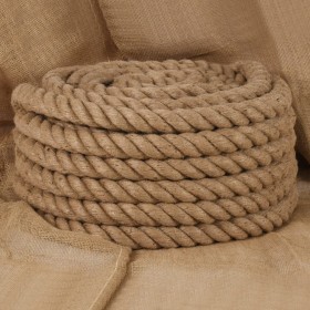 Jute rope, 10 meters long and 36 mm thick by vidaXL, Ropes and metal cords - Ref: Foro24-153773, Price: 59,85 €, Discount: %