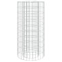 Galvanized iron gabion brazier Ø50 cm by vidaXL, Chimneys - Ref: Foro24-153559, Price: 48,99 €, Discount: %