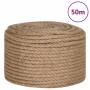 Jute rope 50 m long and 12 mm thick by vidaXL, Ropes and metal cords - Ref: Foro24-153754, Price: 38,47 €, Discount: %