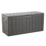 Black polypropylene storage box 118x53x57 cm by vidaXL, Storage baskets - Ref: Foro24-153887, Price: 83,80 €, Discount: %