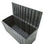 Black polypropylene storage box 118x53x57 cm by vidaXL, Storage baskets - Ref: Foro24-153887, Price: 83,80 €, Discount: %