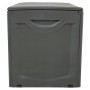 Black polypropylene storage box 118x53x57 cm by vidaXL, Storage baskets - Ref: Foro24-153887, Price: 83,80 €, Discount: %