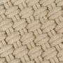 Rectangular natural cotton rug 80x160 cm by vidaXL, Rugs - Ref: Foro24-345110, Price: 44,01 €, Discount: %