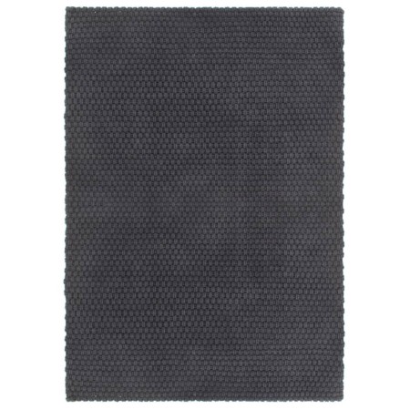 Rectangular anthracite cotton rug 200x300 cm by vidaXL, Rugs - Ref: Foro24-345119, Price: 157,99 €, Discount: %