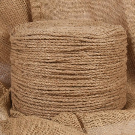 Jute rope 100 m long and 8 mm thick by vidaXL, Ropes and metal cords - Ref: Foro24-153745, Price: 40,38 €, Discount: %