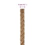 Cuerda de yute 100 m de longitud y 8 mm de grosor de vidaXL, Sogas y cuerdas metálicas - Ref: Foro24-153745, Precio: 37,40 €,...