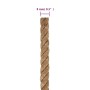 Cuerda de yute 50 m de longitud y 8 mm de grosor de vidaXL, Sogas y cuerdas metálicas - Ref: Foro24-153744, Precio: 23,97 €, ...