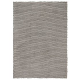 Alfombra rectangular algodón gris 80x160 cm de vidaXL, Alfombras - Ref: Foro24-345120, Precio: 27,99 €, Descuento: %