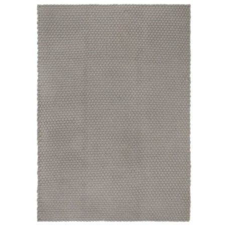 Alfombra rectangular algodón gris 80x160 cm de vidaXL, Alfombras - Ref: Foro24-345120, Precio: 27,33 €, Descuento: %