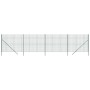 Cerca de alambre de acero galvanizado verde 1,8x10 m de vidaXL, Paneles de vallas - Ref: Foro24-154085, Precio: 123,37 €, Des...