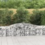 Galvanized iron arch-shaped gabion basket 400x50x60/80 cm by vidaXL, Pots and planters - Ref: Foro24-153533, Price: 84,05 €, ...