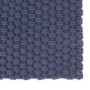 Rectangular navy blue cotton rug 80x160 cm by vidaXL, Rugs - Ref: Foro24-345125, Price: 44,07 €, Discount: %