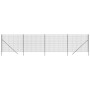 Cerca de alambre de acero galvanizado gris antracita 2x10 m de vidaXL, Paneles de vallas - Ref: Foro24-154198, Precio: 119,97...