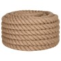 Jute rope 25 m long and 40 mm thick by vidaXL, Ropes and metal cords - Ref: Foro24-153777, Price: 168,75 €, Discount: %