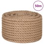 Jute rope 50 m long and 24 mm thick by vidaXL, Ropes and metal cords - Ref: Foro24-153768, Price: 98,72 €, Discount: %