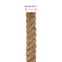 Jute rope 50 m long and 24 mm thick by vidaXL, Ropes and metal cords - Ref: Foro24-153768, Price: 98,72 €, Discount: %