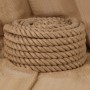 Jute rope, 5 meters in length and 50 mm in thickness. by vidaXL, Ropes and metal cords - Ref: Foro24-153778, Price: 49,46 €, ...