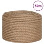 Jute rope 50 m long and 14 mm thick by vidaXL, Ropes and metal cords - Ref: Foro24-153758, Price: 42,98 €, Discount: %