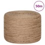 Jute rope 50 m long and 6 mm thick by vidaXL, Ropes and metal cords - Ref: Foro24-153739, Price: 24,41 €, Discount: %