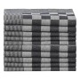 Kitchen towels 10 units black and white cotton 50x70 cm by vidaXL, Kitchen cloths - Ref: Foro24-136282, Price: 25,85 €, Disco...