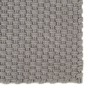 Alfombra rectangular algodón gris 200x300 cm de vidaXL, Alfombras - Ref: Foro24-345124, Precio: 179,12 €, Descuento: %