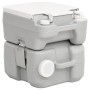 Inodoro de camping portátil HDPE gris y blanco 20+10 L de vidaXL, Urinarios y retretes portátiles - Ref: Foro24-154406, Preci...